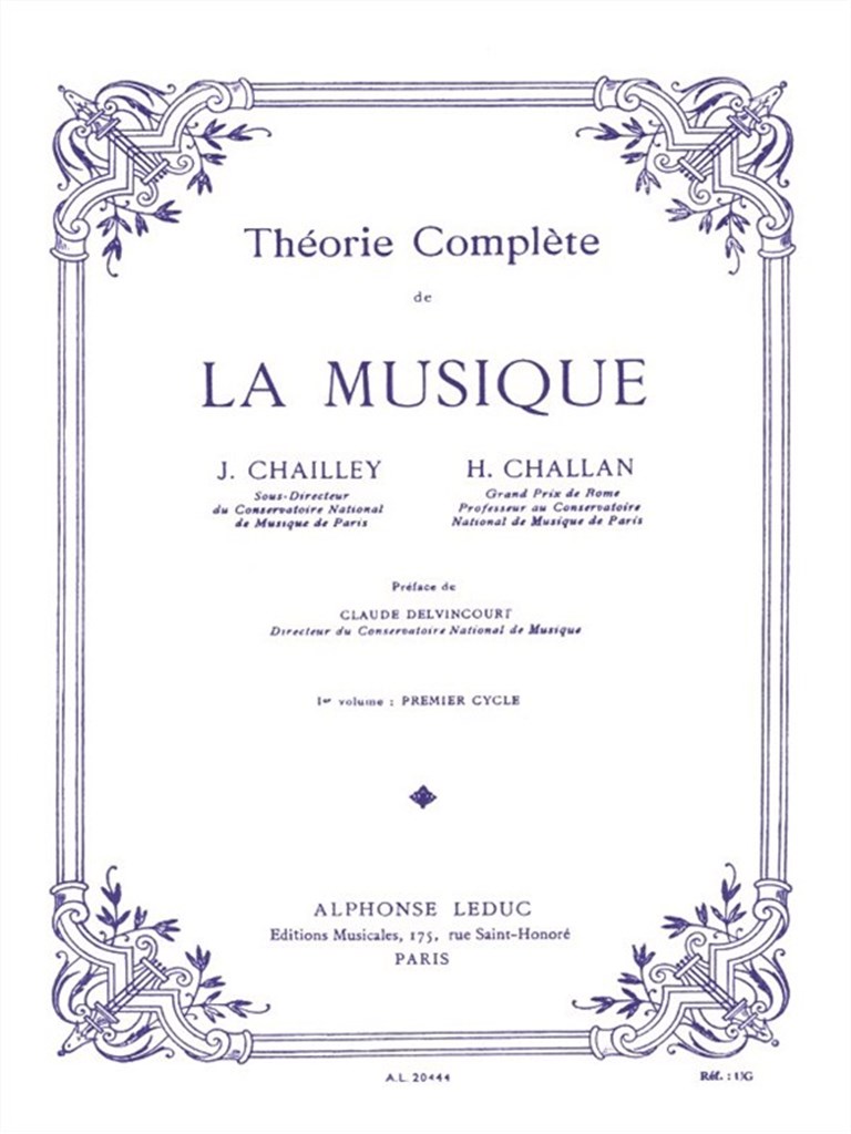 Complete theory of music - Vol. 1