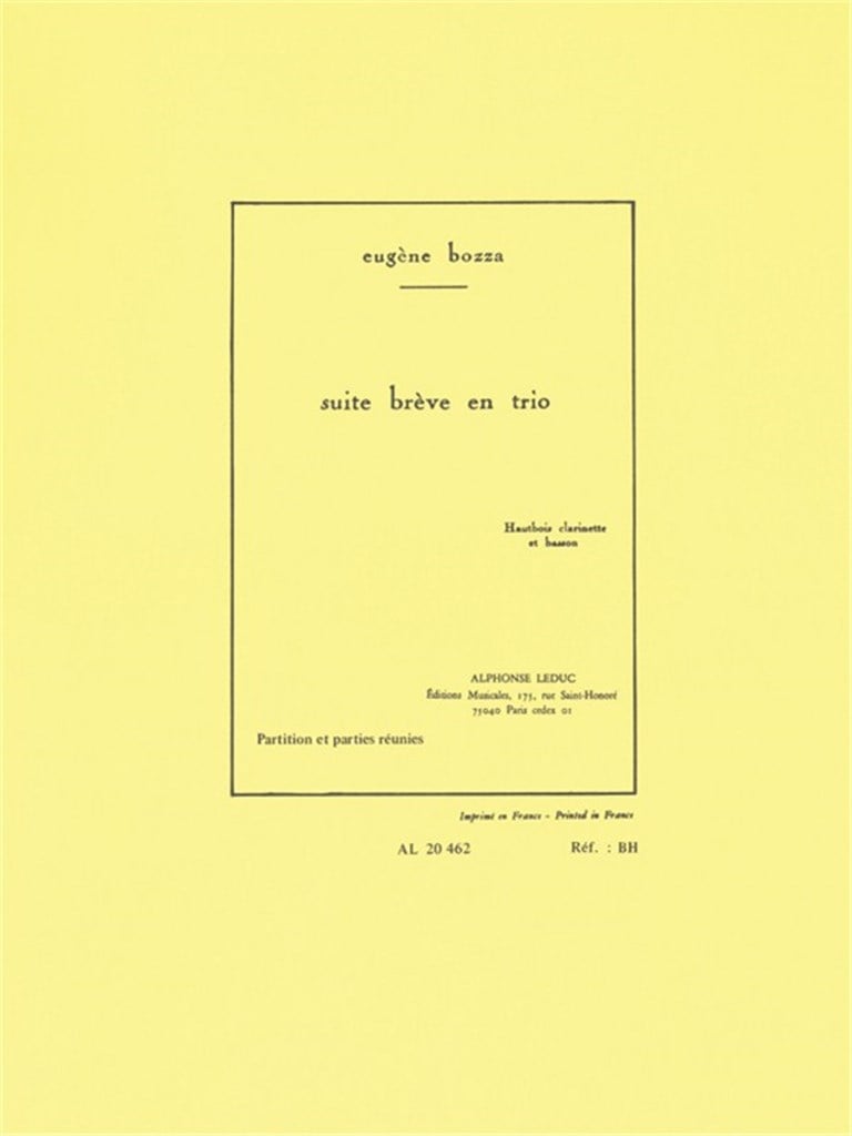 Suite brève en Trio