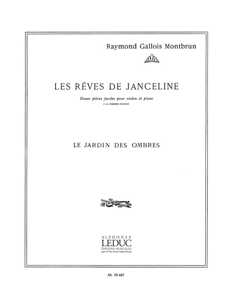 Les Rêves De Janceline: Le Jardin des Ombres