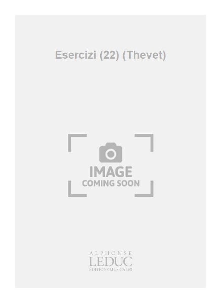 Esercizi (22) (Thevet)