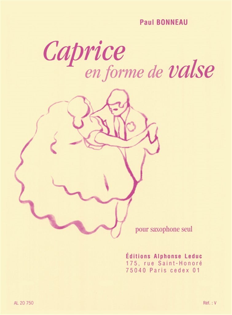 Caprice en forme de Valse for solo Saxophone