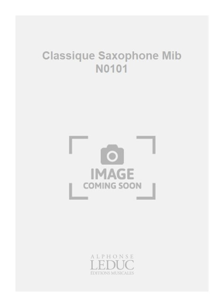 Classique Saxophone Mib N0101
