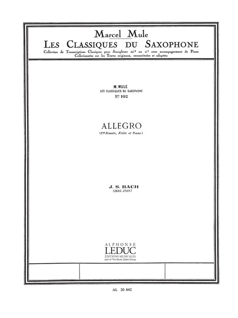 Classique Saxophone Mib N0102