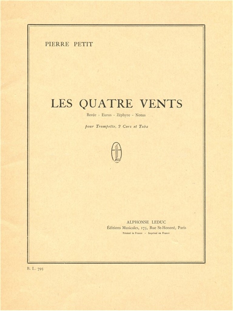 Pierre Petit: Les Quatre Vents