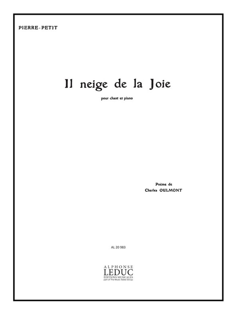 Il Neige De La Joie
