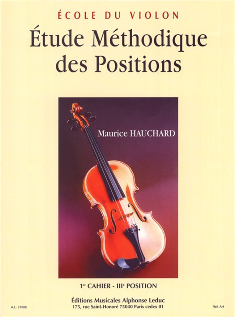 Etude Methodique Des Positions 1