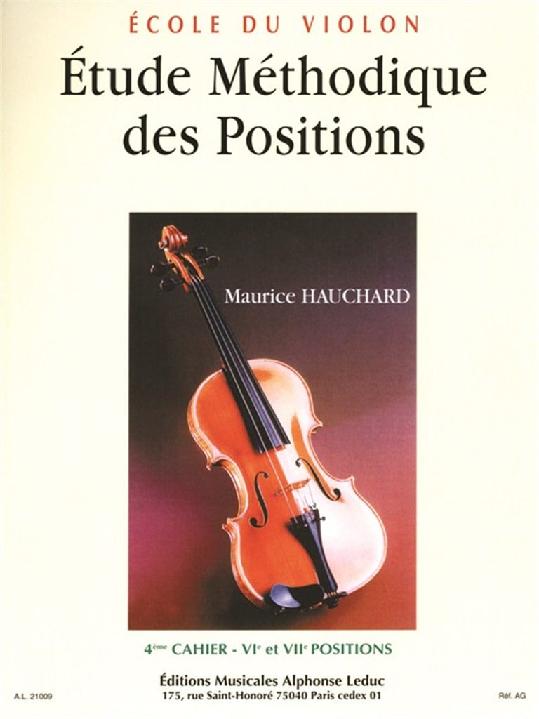 Methodical Study of Positions (Vol. 4) for Violin