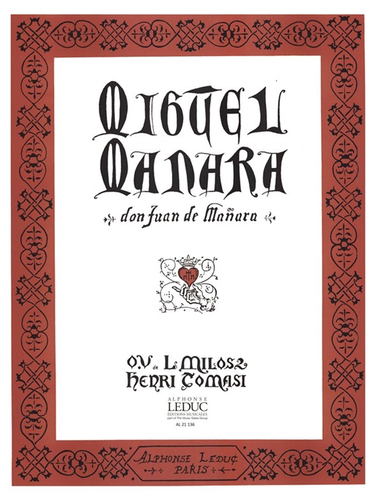 Miguel Manara -Don Juan