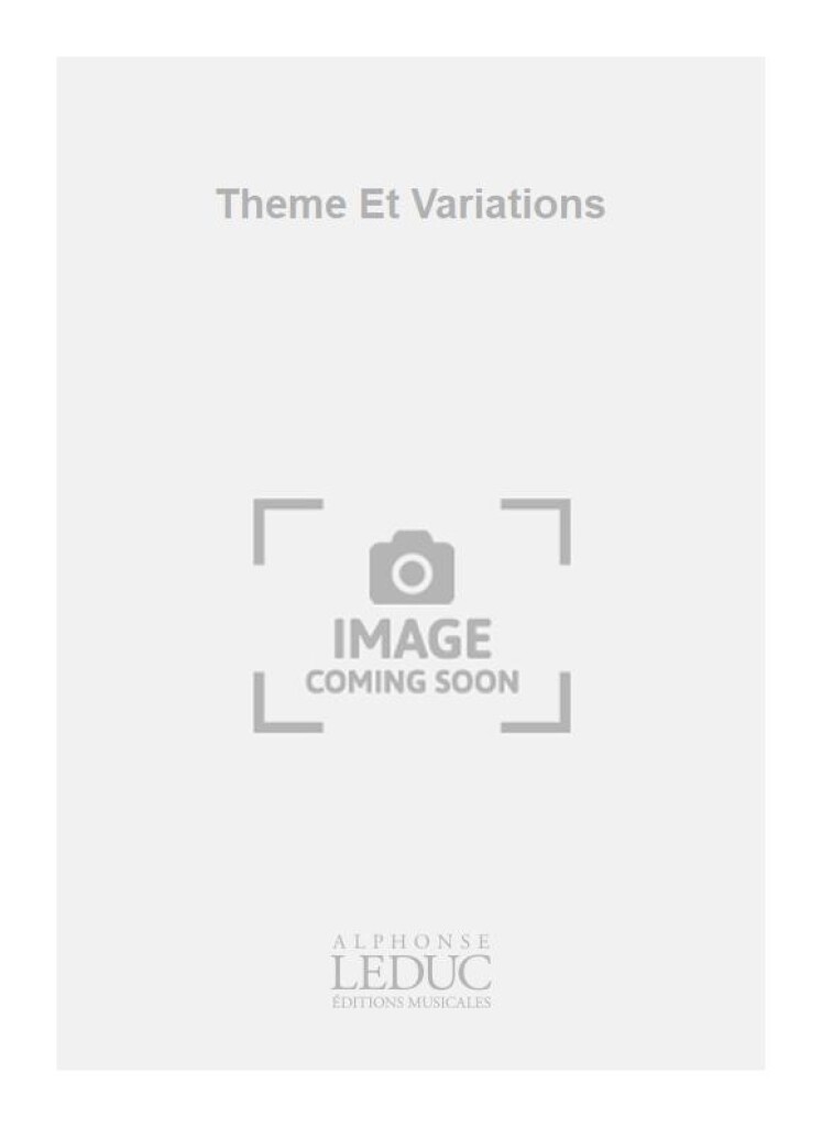 Theme Et Variations