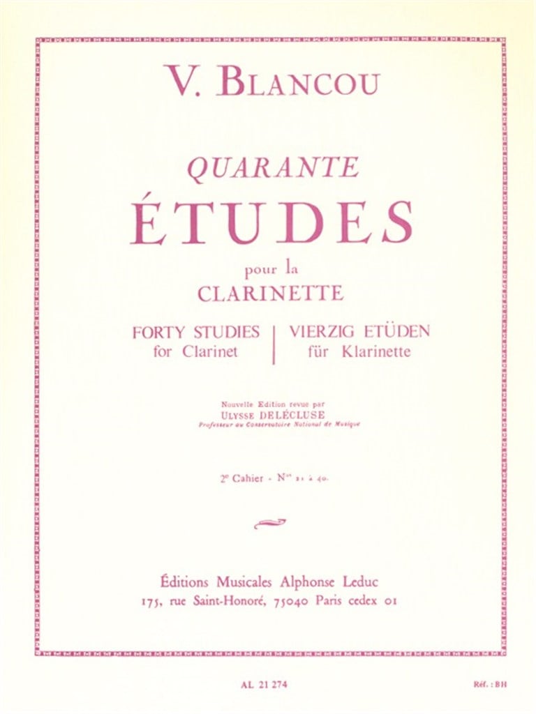 40 Etudes Vol. 2 - 21 A 40