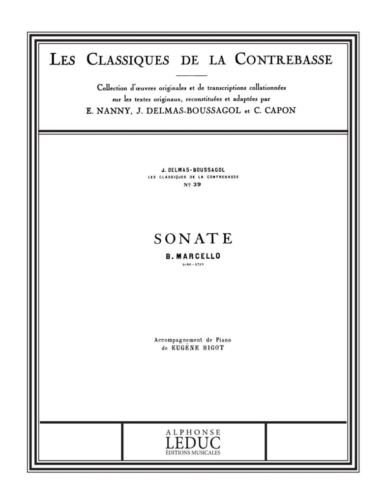 Benedetto Marcello: Sonata