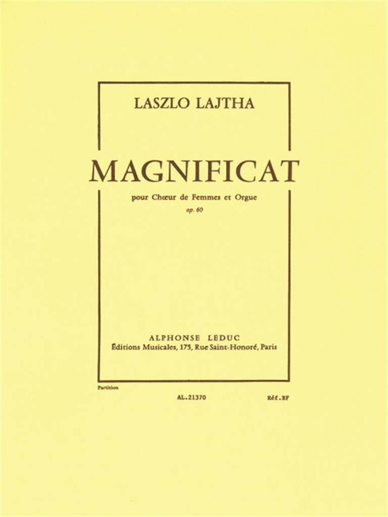 Laszlo Lajtha: Magnificat Op.60