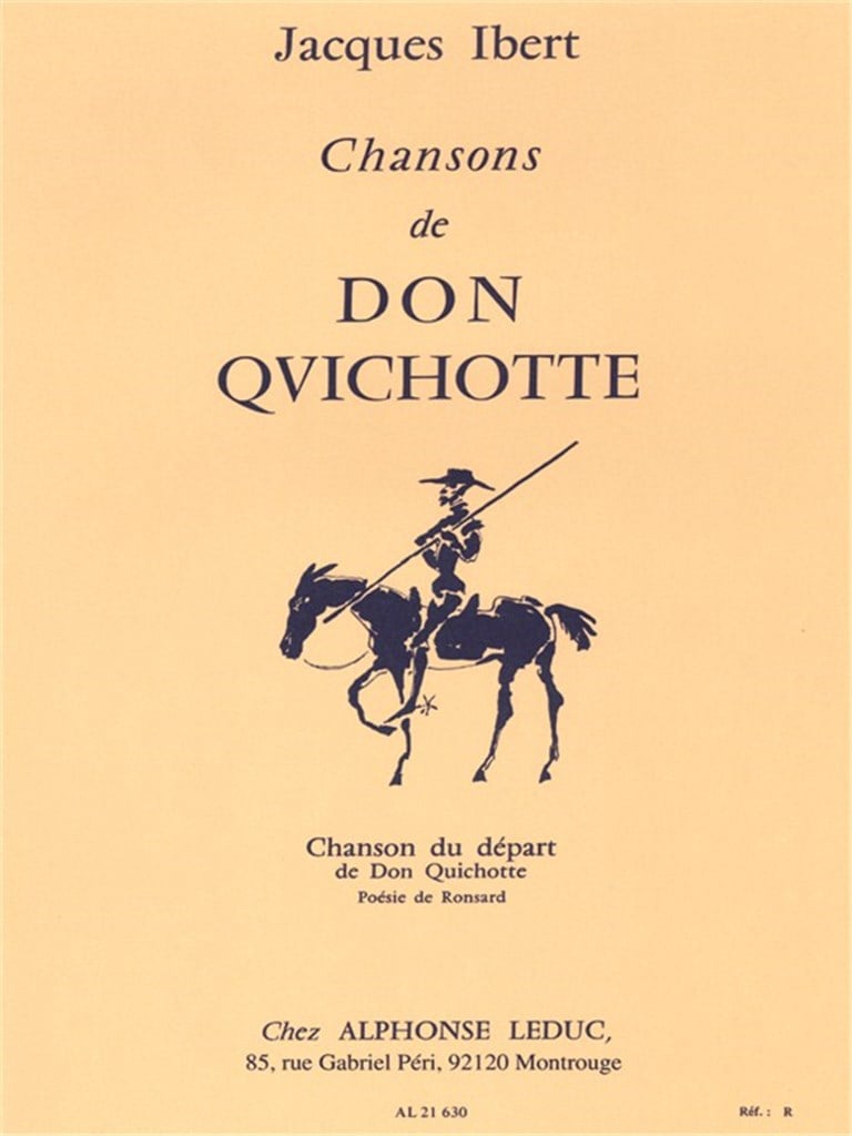 Songs of Don Quichotte (Song of Departure)