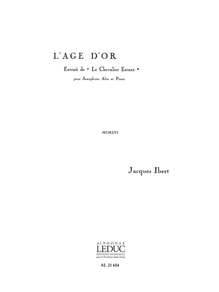 Age D'Or ( Extrait du Chevalier Errants )
