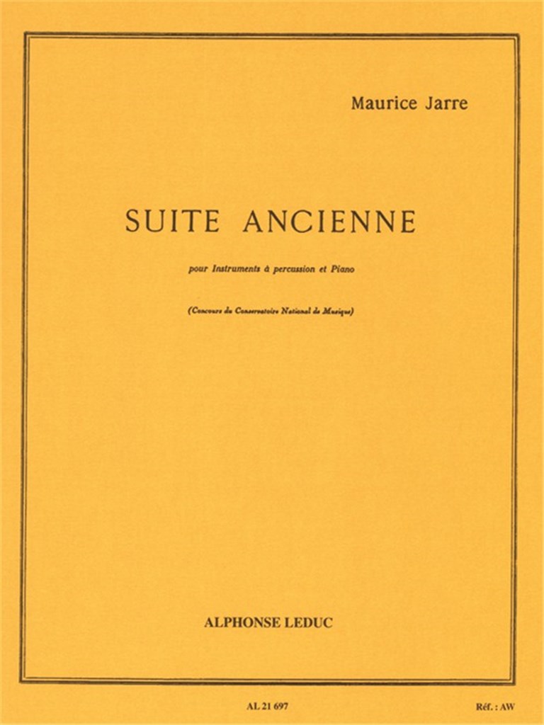 Maurice Jarre: Suite Ancienne