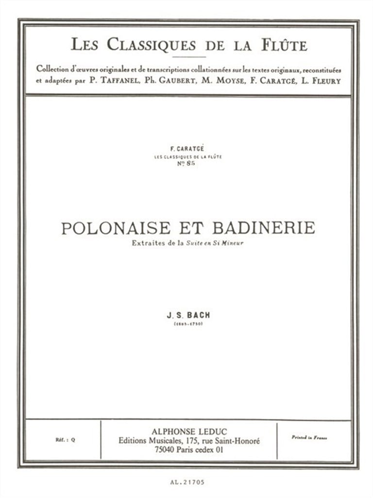Polonaise Et Badinerie