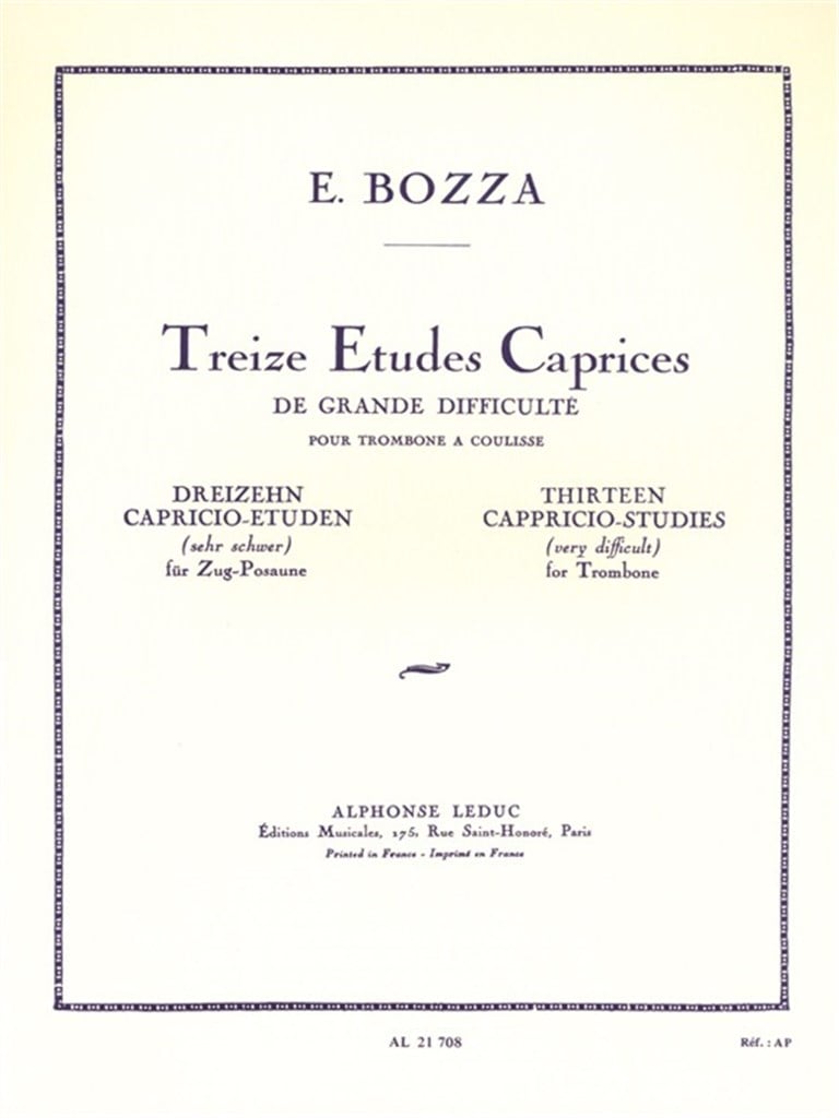13 Etudes-Caprices de grand Difficulté