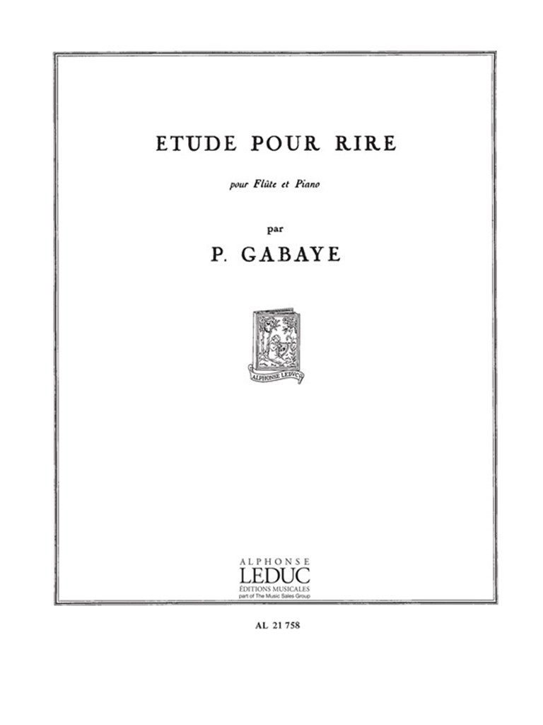 Etude Pour Rire