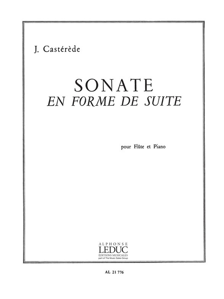 Sonate En Forme De Suite