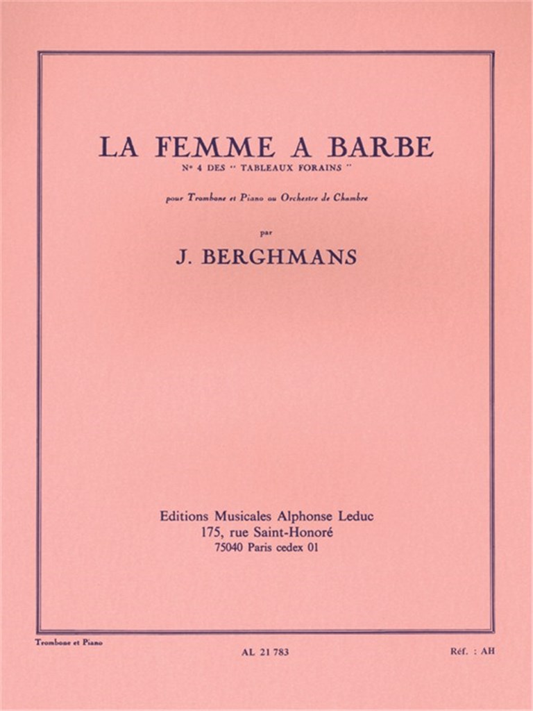 Jose Berghmans: La Femme a Barbe