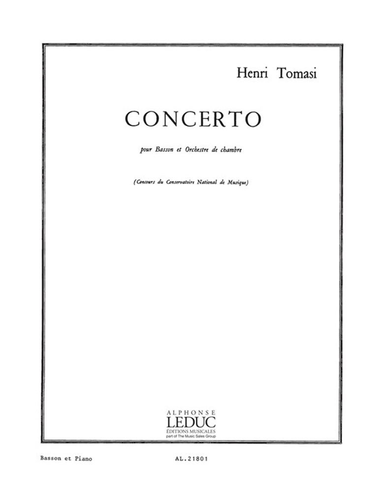 Concerto-Basson Orchestre