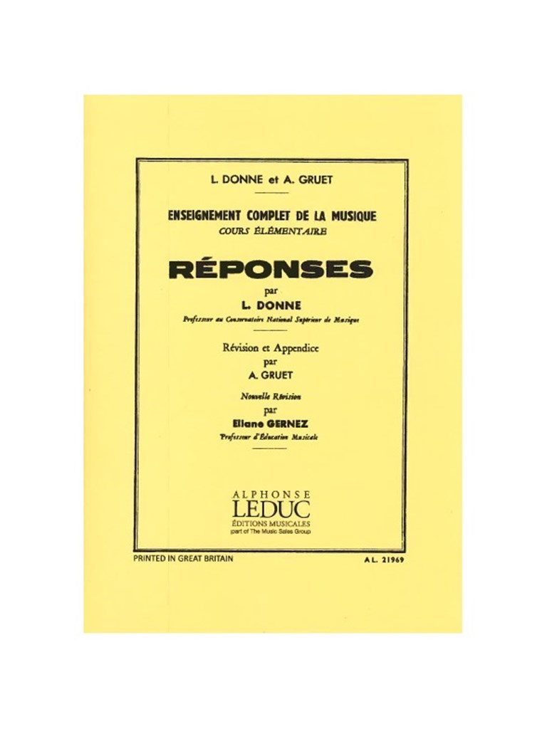 Reponses Elementaire