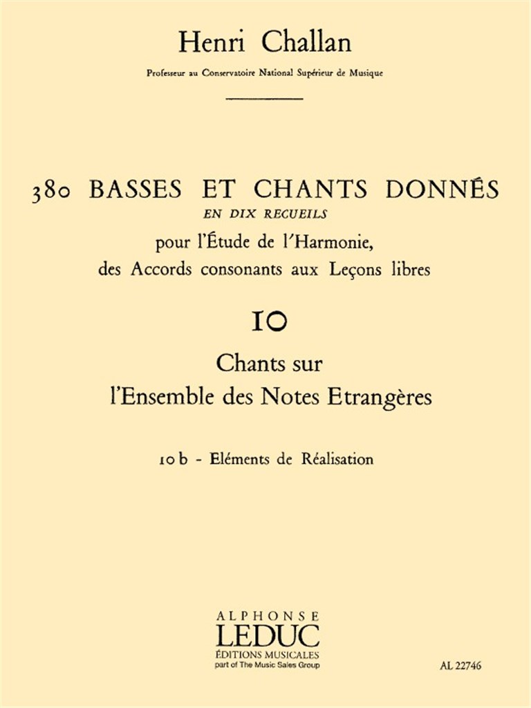 380 Basses et Chants Donnés [10]