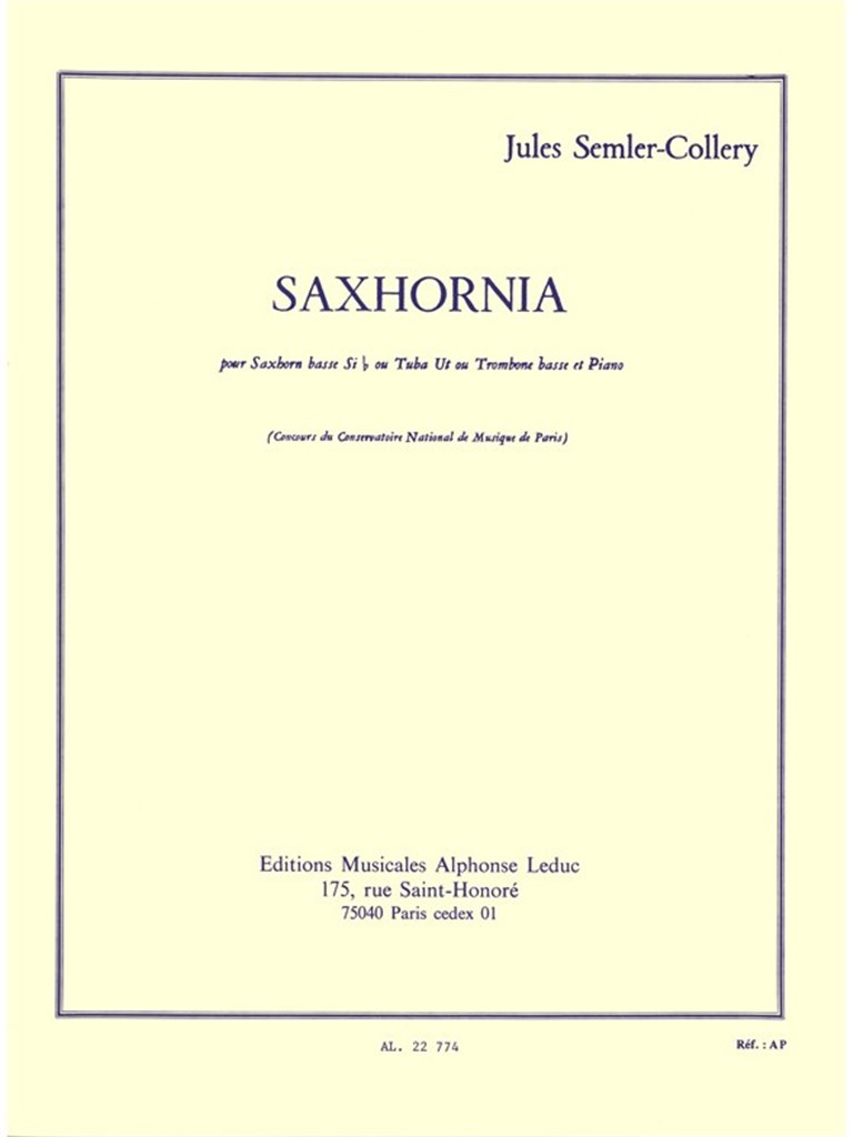 Semler Collery Saxhornia