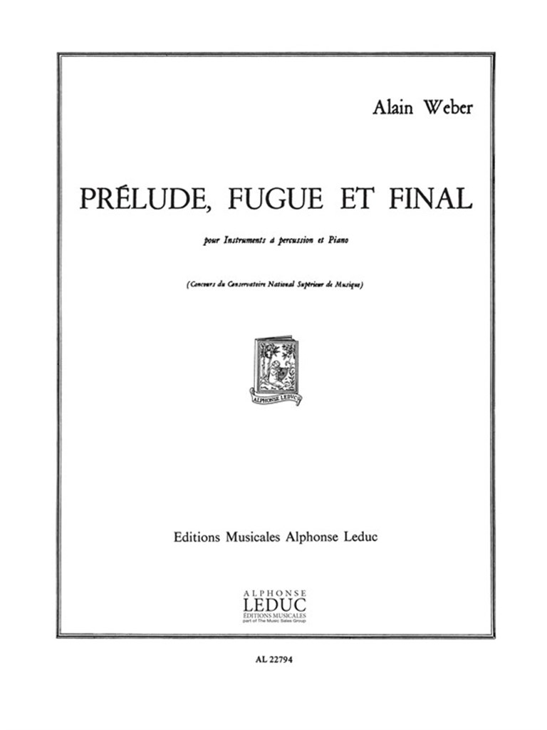 Prelude Fugue Et Final