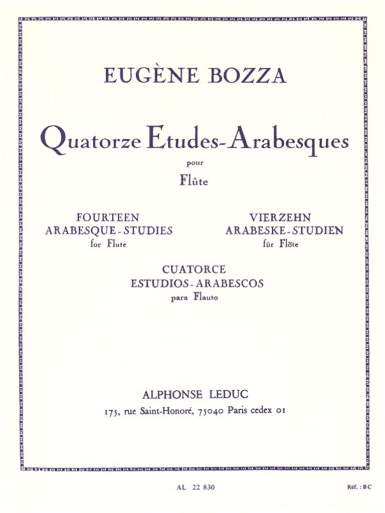 14 Etudes arabesques