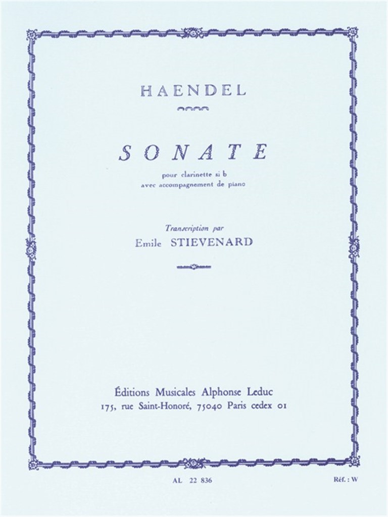 Sonate En Do Mineur