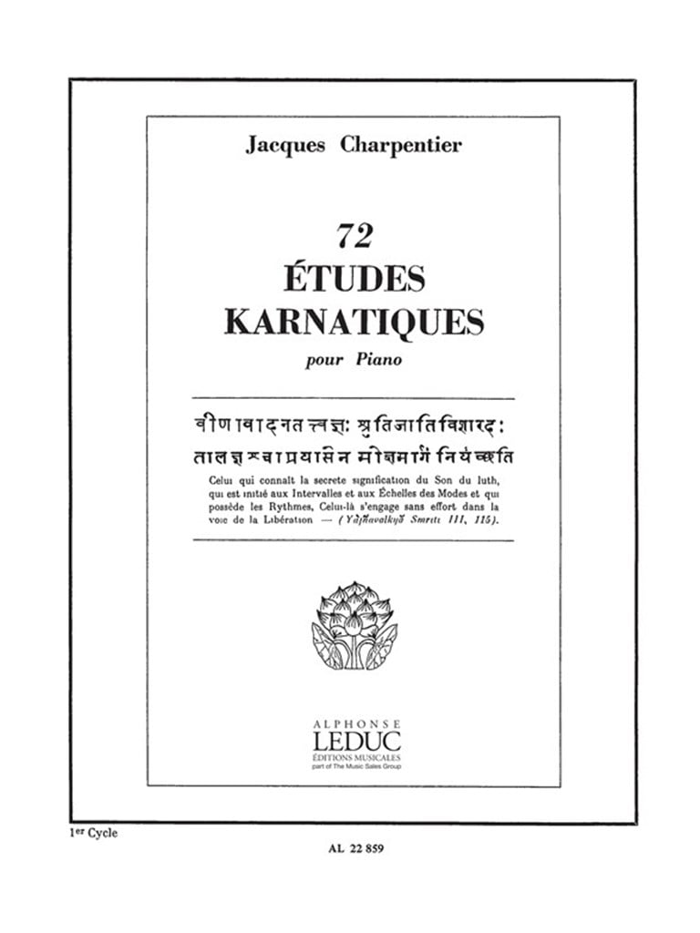 72 Etudes Karnatiques Cycle 01