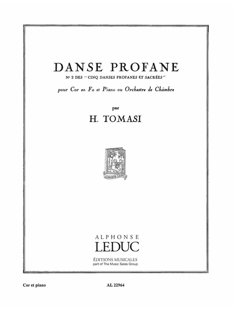 Henri Tomasi: Danse profane