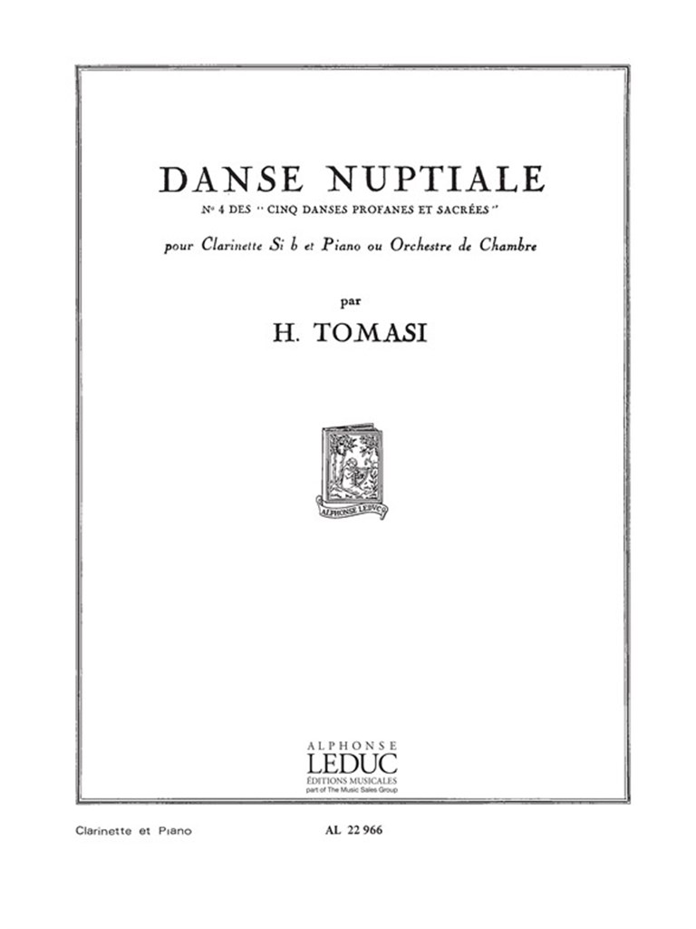 Henri Tomasi: Danse nuptiale