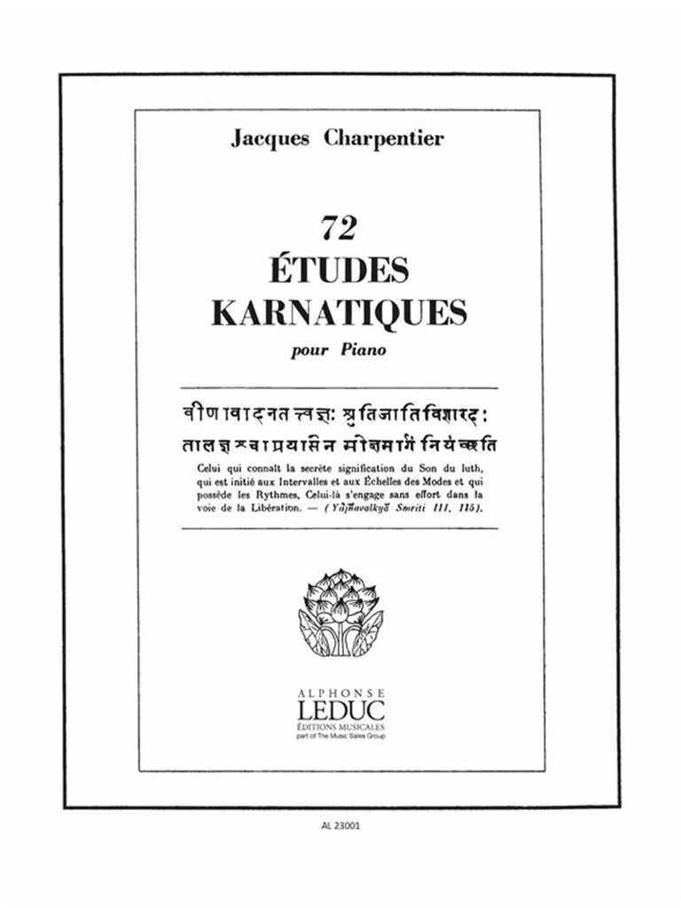 72 Etudes Karnatiques Cycle 02