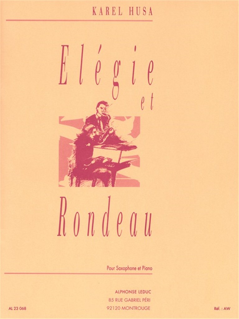 Elegie Et Rondeau -Saxo Orch.