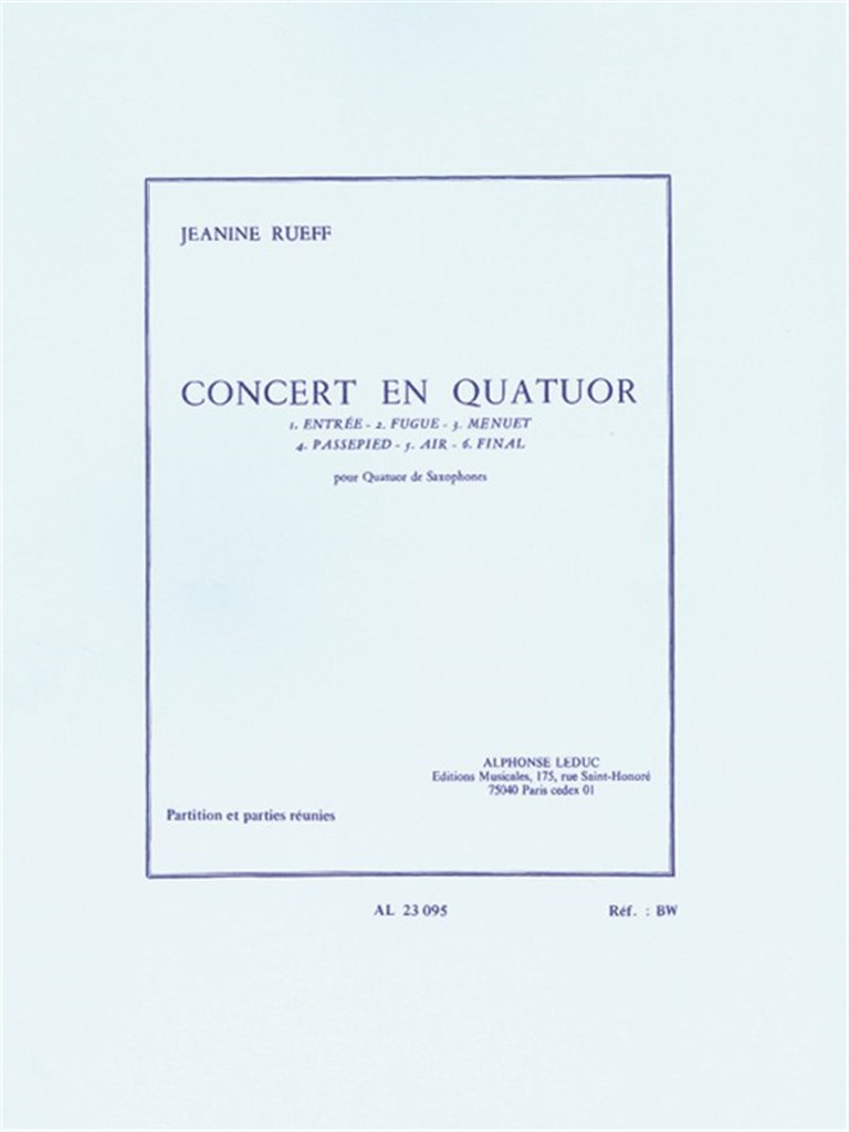 Concert En Quatuor