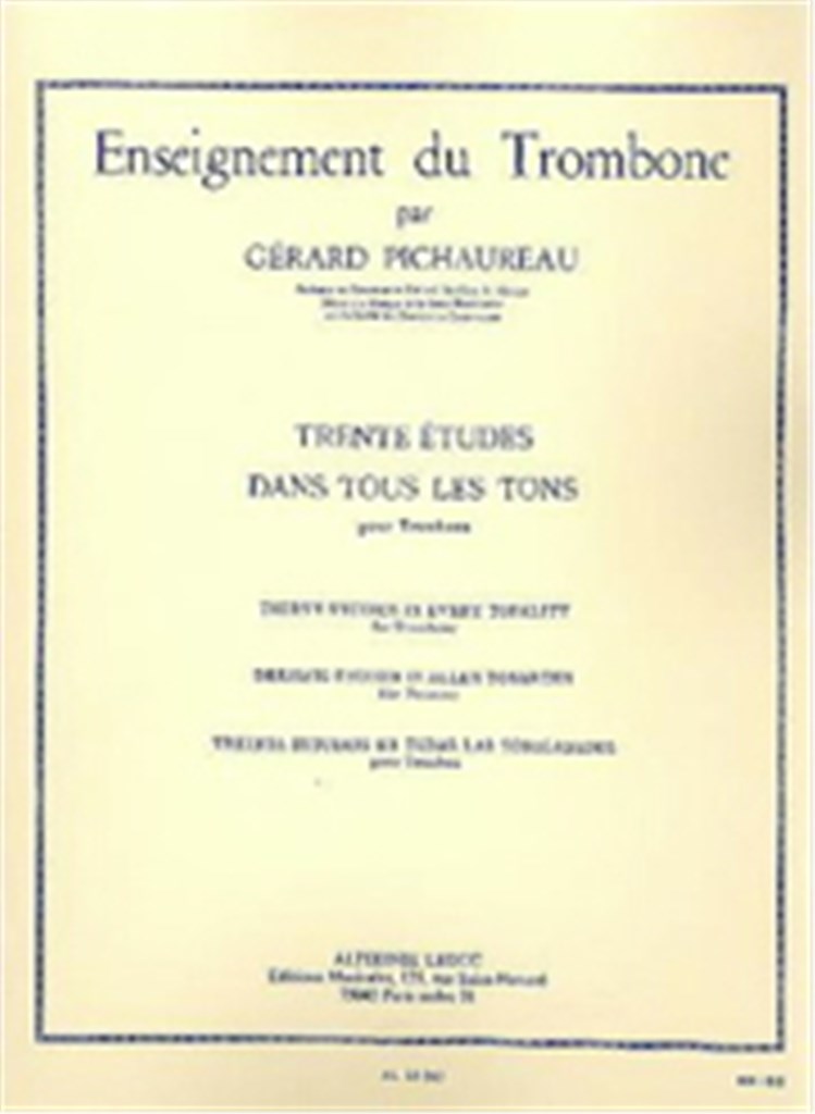 30 études dans tous les tons