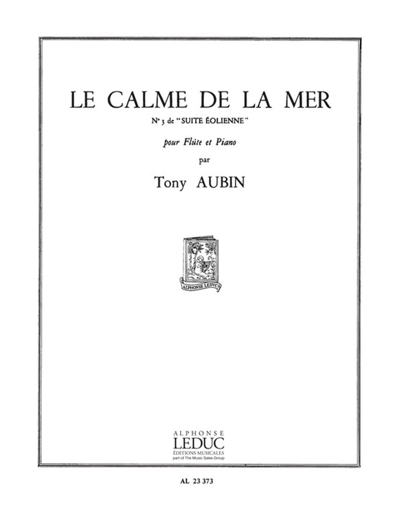 Tony Aubin: Le Calme de la Mer