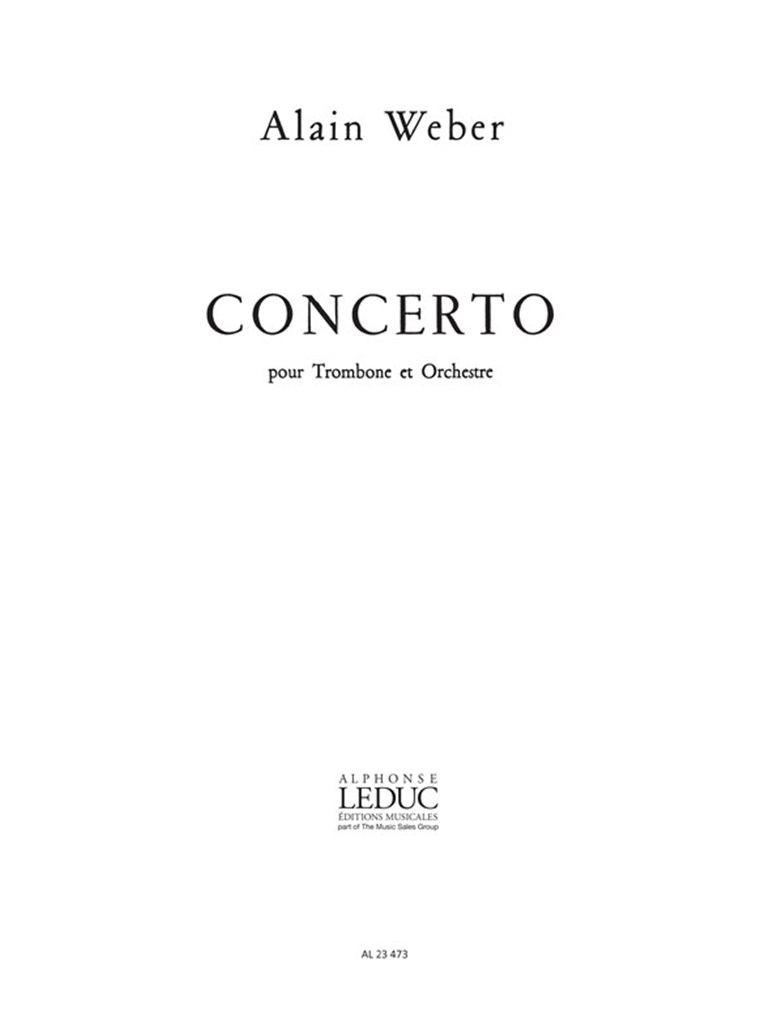 Concerto -Tromb.Et Orchestre