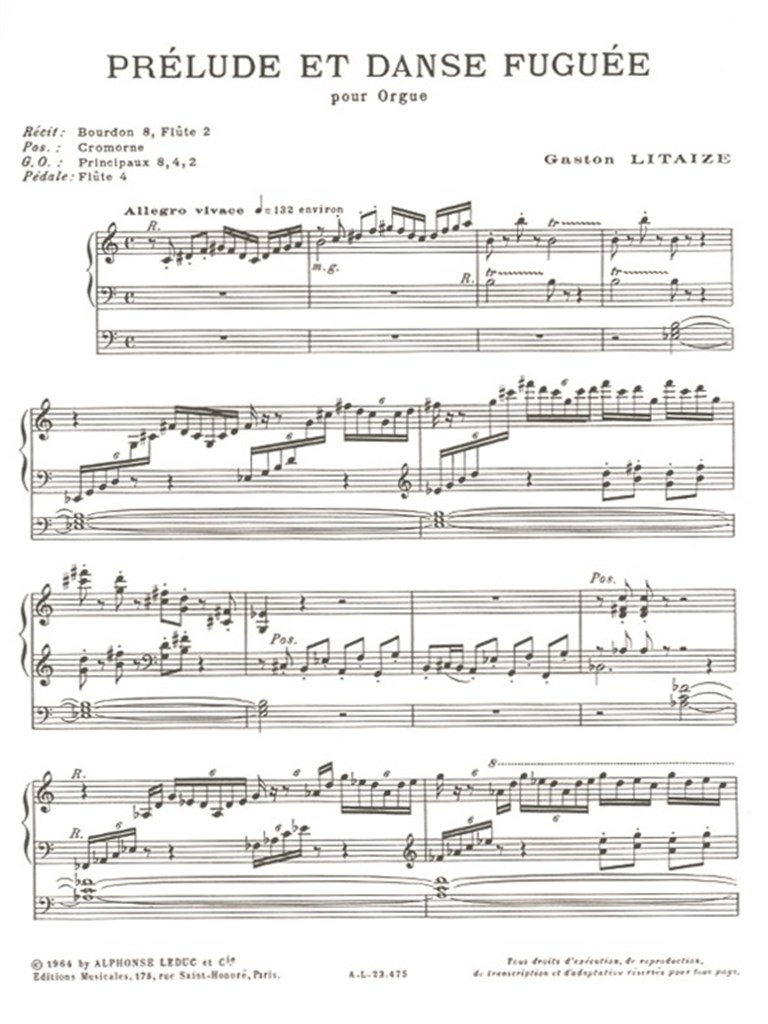 Prelude Et Danse Fuguee