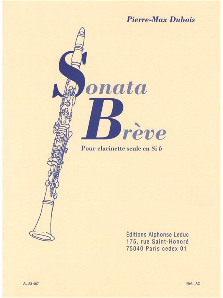 Sonata Brève (Clarinet)