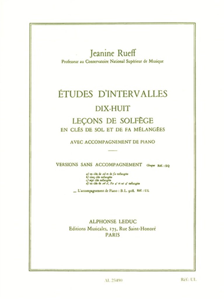Interval Studies, Theory lessons