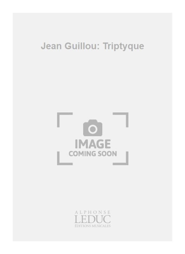 Jean Guillou: Triptyque