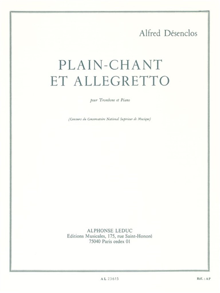 Plain-Chant Et Allegretto
