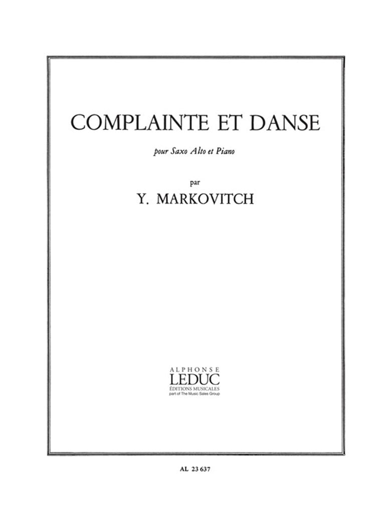 Complainte Et Danse