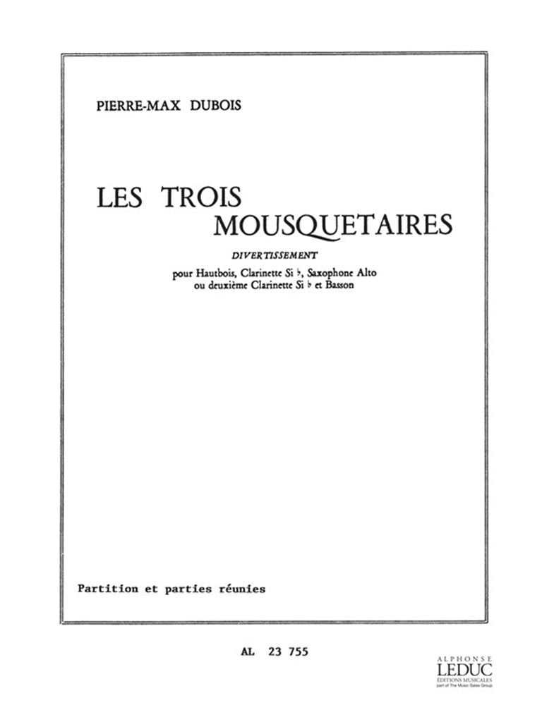 3 Mousquetaires