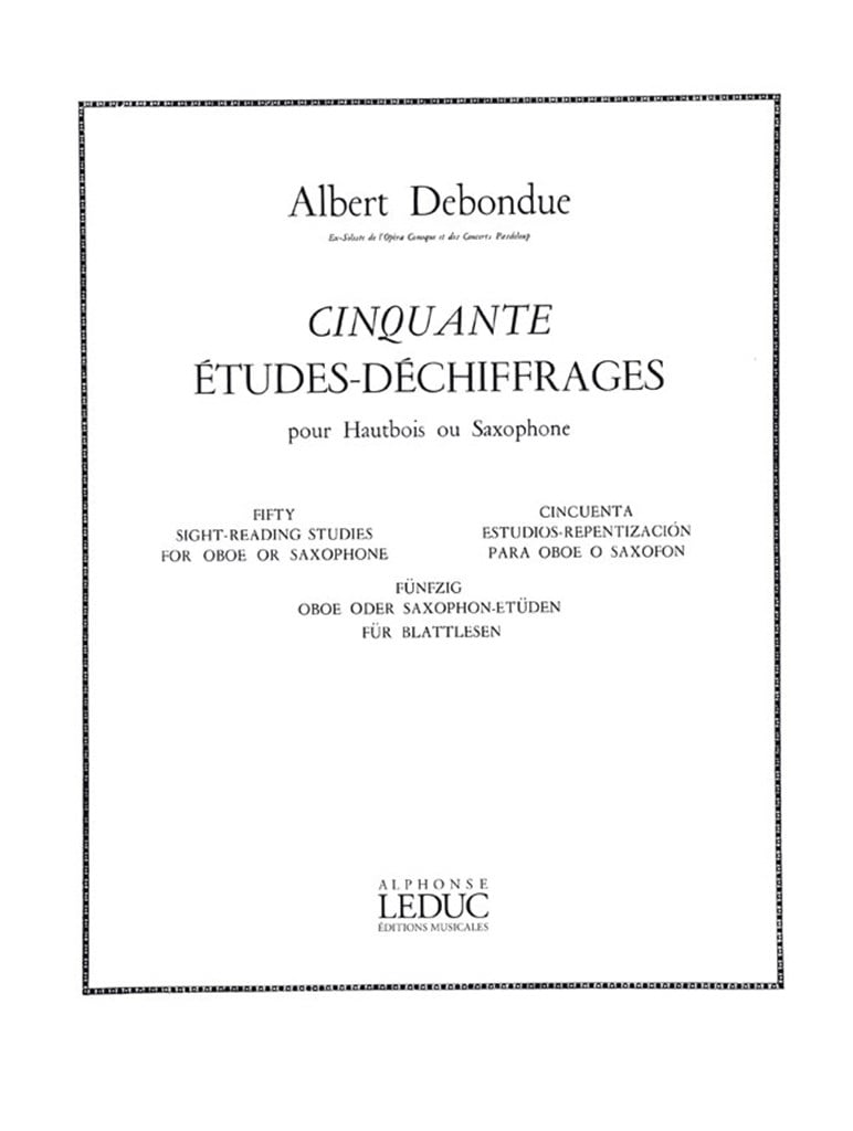 50 Etudes-Déchiffrages