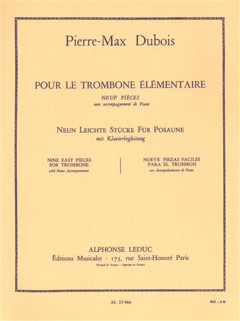 Pour le Trombone élémentaire