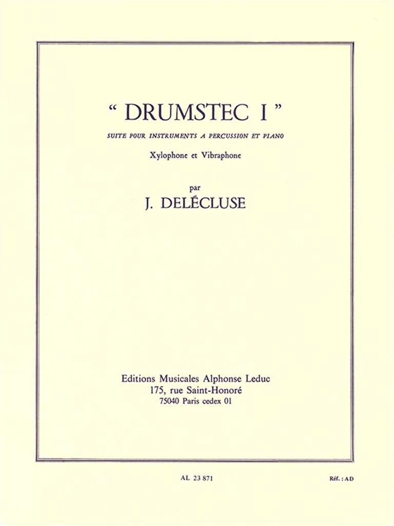 Jacques Delecluse: Drumstec 1